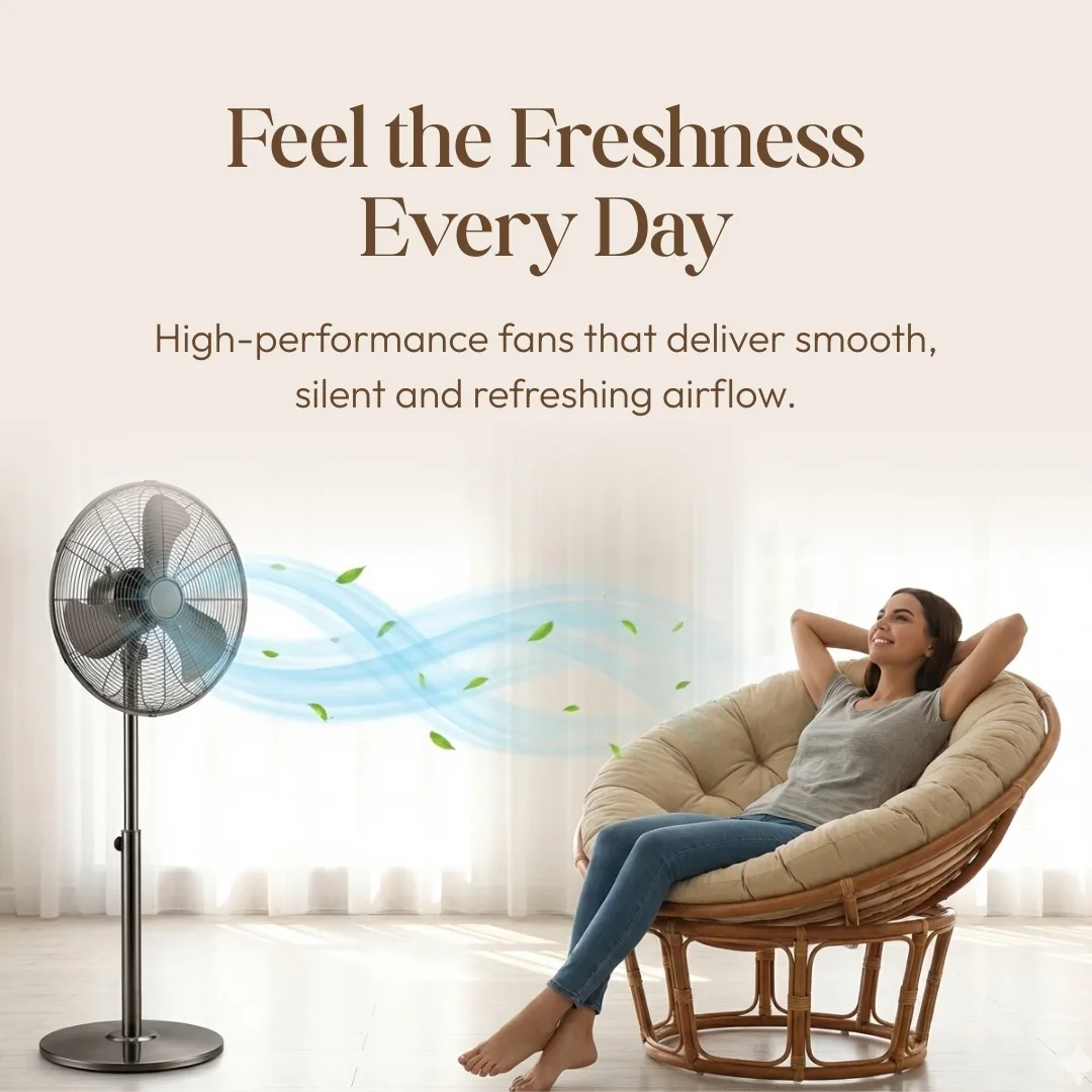 STANDING FAN MOBILE CREATIVE BANNER