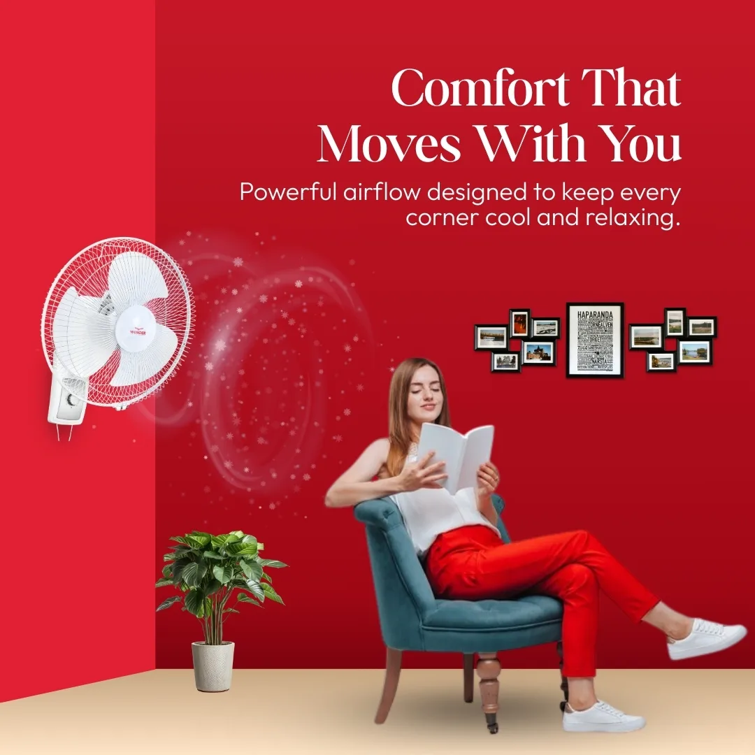 WALL FAN MOBILE CREATIVE BANNER